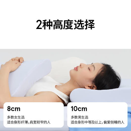 【N2】蓝盒子小蓝枕记忆棉枕透气慢回弹 【厚度8/10cm可选】 商品图4