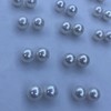 甄珠贝 极光淡水11-12mm 爱迪生，ji强光基本无暇 18k金针 商品缩略图3