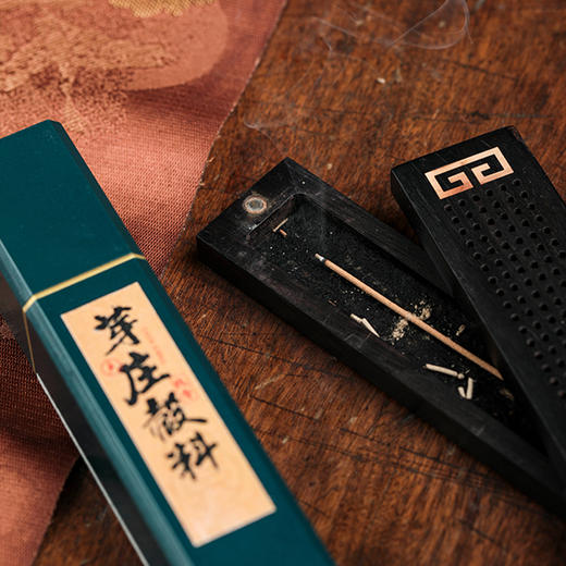 【非遗好物】知宝斋印度老山檀芽庄殻料线香天然香料50g 商品图2