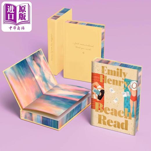 预售 【中商原版】爱在字里行间 豪华版 英文原版 Beach Read Deluxe Edition Emily Henry 北美爱情小说 商品图0