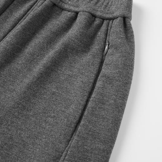 ROMI STUDIO“去繁就简”德绒软糯松紧腰弧形宽松休闲裤RW24WX41239 商品图2