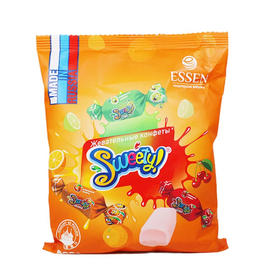 俄罗斯罗斯利德牌混合水果口味糖果402g/064540 独立包装节日送礼喜糖