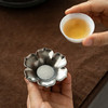 小空谷杯托/水墨玉蝶/六瓣莲花 复古合金材质茶杯托茶杯垫隔热垫 商品缩略图2