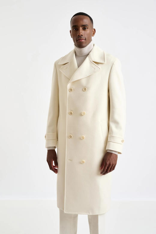 Scabal ZEUS 100%澳洲美丽诺羊毛520克重切斯菲尔德大衣 商品图2