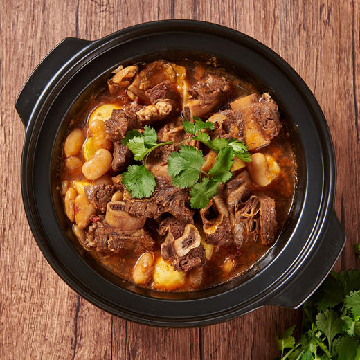 【清真】东南醇公安牛肉火锅（冷鲜牛排芸豆） 商品图1