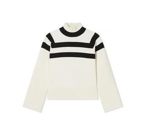 法国AIGLE女毛衣粉白色AC144