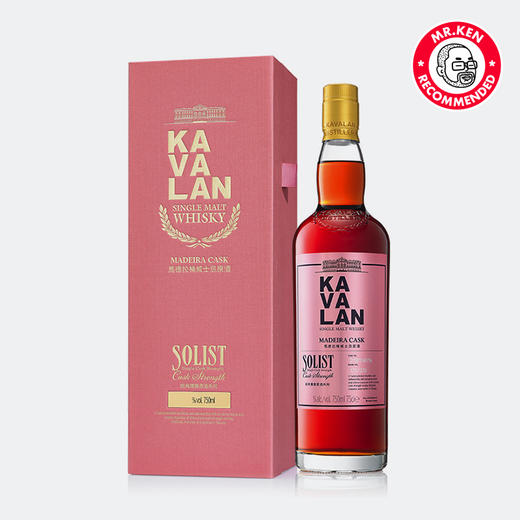 噶玛兰（Kavalan）马德拉单桶单一麦芽中国台湾威士忌 商品图1