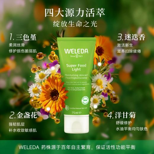 【石榴婆专属】WELEDA维蕾德superfood全能霜轻薄款/滋润款75ml【轻薄款效期27年1月】【滋润款效期27年1月】【赠品效期26年11月】 商品图1