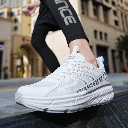 【简届】灵狐护膝男女款训练软底运动鞋J2371013 商品图1