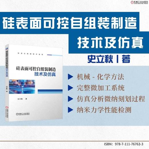 硅表面可控自组装制造技术及仿真 商品图1