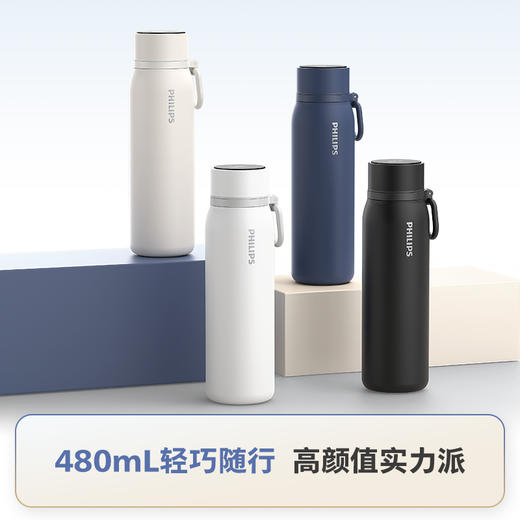 飞利浦（PHILIPS）智能温显保温杯 温度一触即知 AWP2569 商品图0