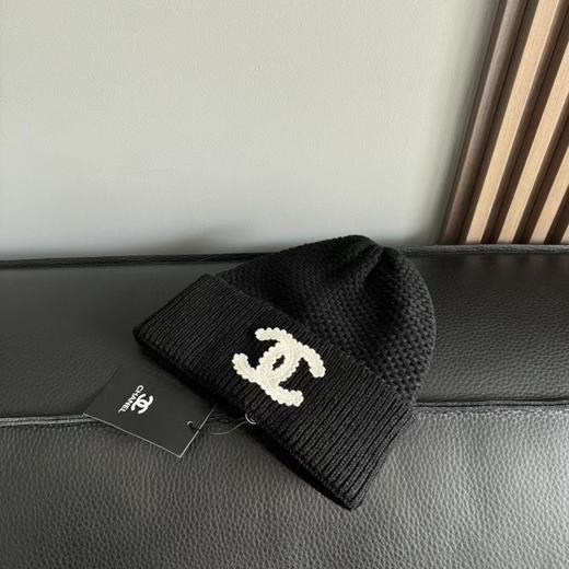 香奈儿24针织毛线帽chane冷帽爆单品羊绒材质（CO） 商品图5