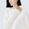 东黎 • 小山羊绒女士秋冬休闲圆领强缩绒工艺套头衫 2091 商品缩略图4
