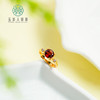 S925石榴石戒指约7*7mm 商品缩略图0