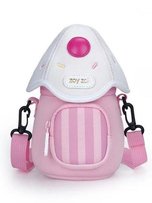 【蘑菇造型，自然百搭】15天发货！儿童便携斜挎包 男童女童包包 宝宝外出旅游小背包 小孩可爱腰包-QQ 商品图6