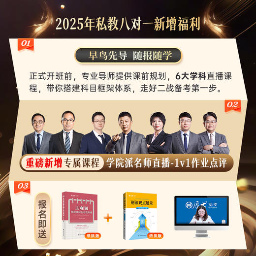 2025主观二战｜私教八对一 商品图6