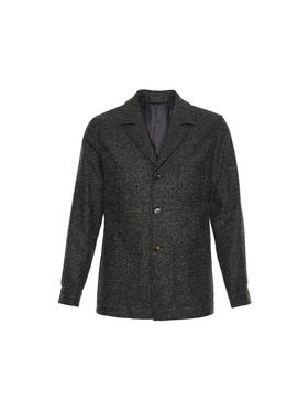 callisto卡其绵羊毛混纺外套