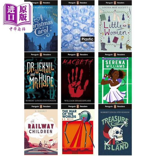 预售 【中商原版】企鹅阅读分级指导1级9册 Penguin Readers Level 1 英文原版进口 分级阅读读物 ELT Graded Reader 英语读物 商品图0