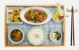 啤酒烧生态鸭套餐