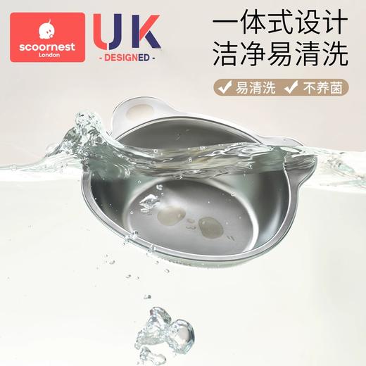 科巢儿童不锈钢碗316L宝宝个人专用辅食小碗喝汤饭碗家用餐具套装 商品图3
