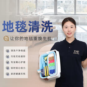 【臻选家政-地毯清洗】地毯清洗 —轻喜到家