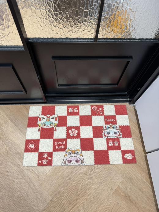 【YOOHOPE卡通蛇年8入户门垫】各种款式任选 新一年的仪式感，当然要从入户门垫开始 刮灰✅防滑✅不卡门✅可自由剪裁✅颜值在线🔜满足你的地垫的所有需求💯 商品图2