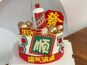 『发财顺遂』男士爆款蛋糕