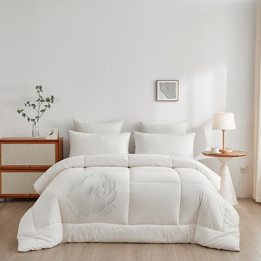 无印良品100%澳洲羊毛被 MJ-B2024-0171 商品图2