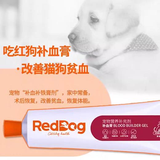 【新】RedDog红狗补血膏宠物调理贫血术后身体补剂120g 商品图2