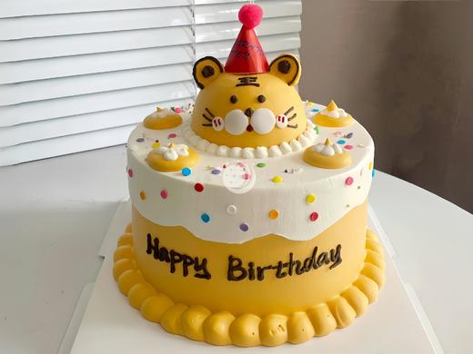 『虎虎生威』卡通生日蛋糕 商品图0