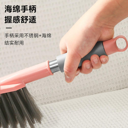 「9.9元到手！买2送1」扫床刷家用床上沙发清洁工具卧室长柄居家日用软毛刷床笤帚扫炕刷子除尘刷用品 商品图3