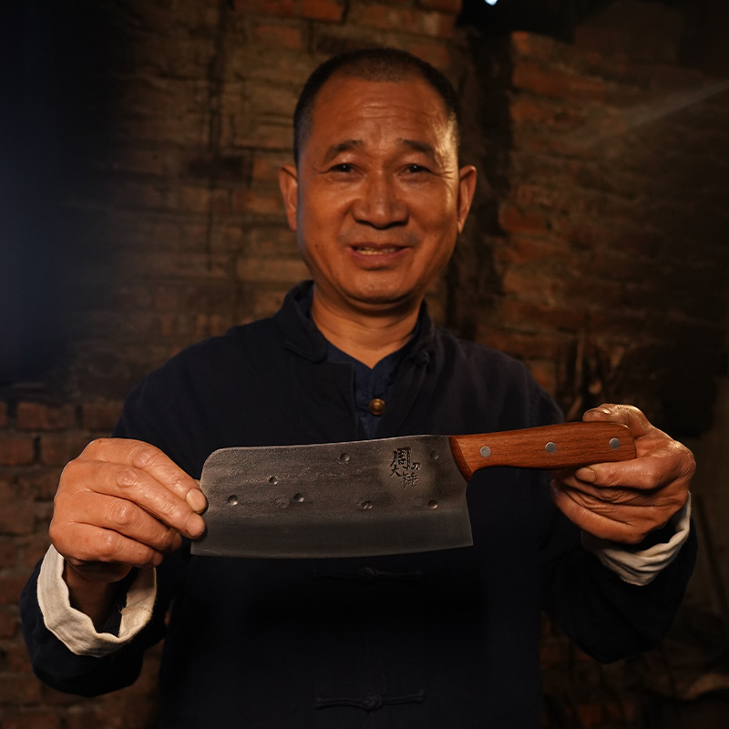 【周光兴非遗手作，多种刀具】非遗传承人亲制 纯手工全钢锻打！菜刀砍刀尖刀都有，锋利耐用~