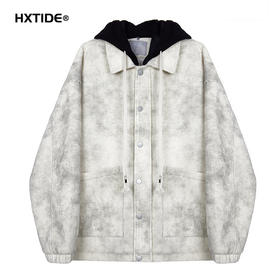 【新品上新】HX 冬季短款带帽棉服刺绣字母Z112440006102/03