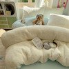 【软糯温暖】秋冬加厚ins韩系羊羔绒+牛奶绒四件套冬学生宿舍床牛奶绒三件套 商品缩略图4