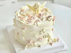 『天使与爱』创意生日蛋糕