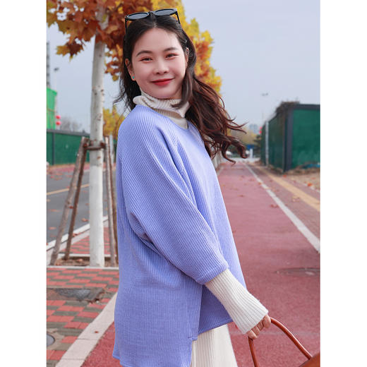 【抖音专属】雾非雾•新中式上衣(24808027-暮山紫-结缘款) 商品图2