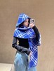 巴宝莉新季格纹连帽围巾多色可选（CB） 商品缩略图3