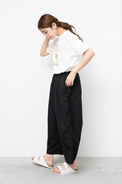 ORDINARY FITS 黑色阔腿裤 商品图1