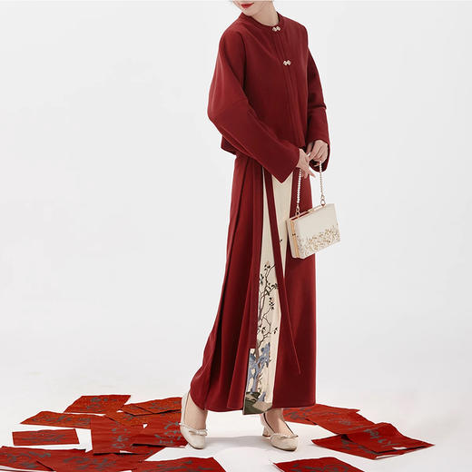 裁缝学苑AS383汉元素宋制夏荡领衬衫三裥裙套装纸样女装通勤中式样板 商品图4