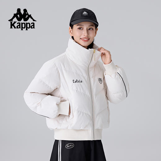 Kappa卡帕背靠背新款运动羽绒服女款户外保暖防寒服休闲夹克外套K0F22YY01 商品图2