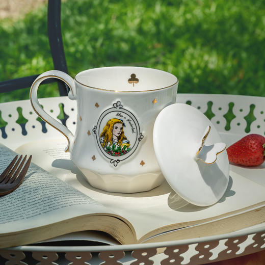 中国JOYYE爱丽丝漫游奇境杯-蝴蝶白色 商品图2