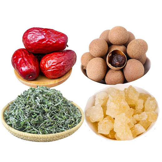 主麻四色大礼包：茶叶半斤 红枣1斤 冰糖1斤 桂圆1斤 商品图0