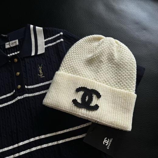 香奈儿24针织毛线帽chane冷帽爆单品羊绒材质（CO） 商品图4