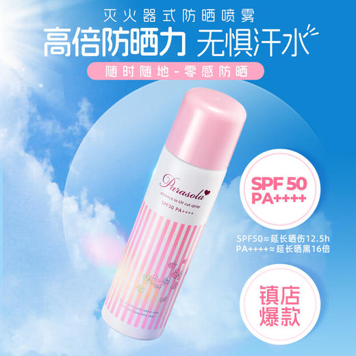 娜丽丝  防晒喷雾小阳伞90g   4955814140687 商品图0