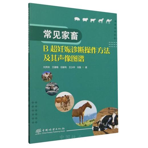 E常见家畜B超妊娠诊断操作方法及其声像图谱  &2907 商品图0