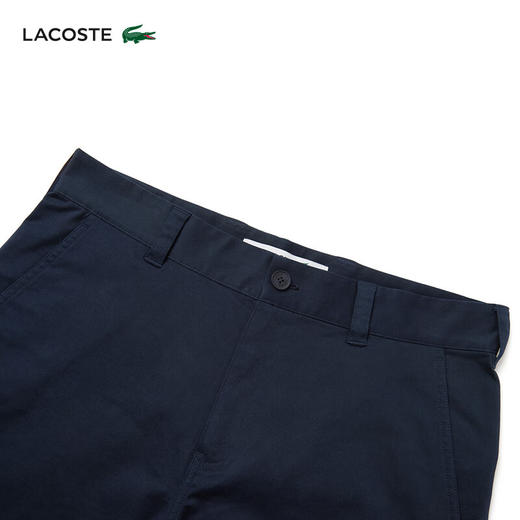 Lacoste【王一博同款】法国鳄鱼男装新款时尚直筒长裤HH0713-98 商品图2