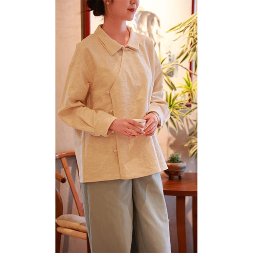 【抖音专属】晴天•直筒裤（24709127c-雨过天青-结缘款） 商品图3