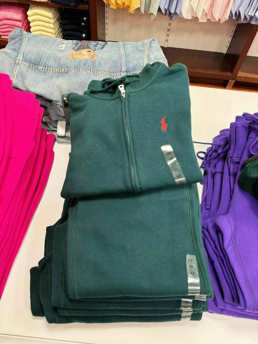 黑五特价！RL拉夫劳伦女款薄绒拉链帽衫 可配套 商品图8