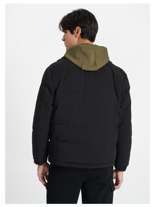 callisto黑色鹅绒羽绒服 商品图4