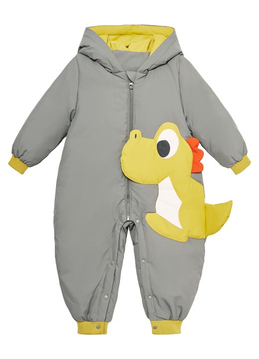 兔兔小布立体贴布恐龙羽绒爬服【66-90尺码可选】 商品图1